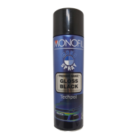 MonoFill Gloss Black Aerosol Spray Paint 500ml 