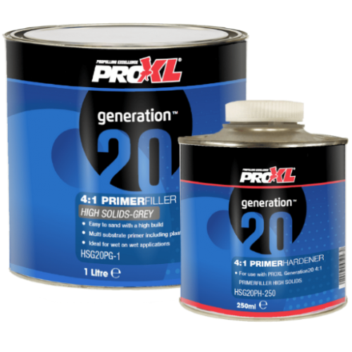 Pro XL Generation 20 4:1 Primer Filler Kit White 1.25L