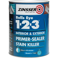 Zinsser BULLS EYE® 1-2-3 Waterbased White Primer 1L