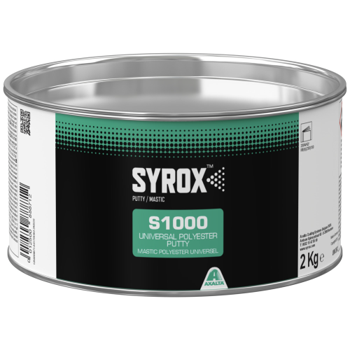 Syrox S1000 Universal Polyester Putty 2kg