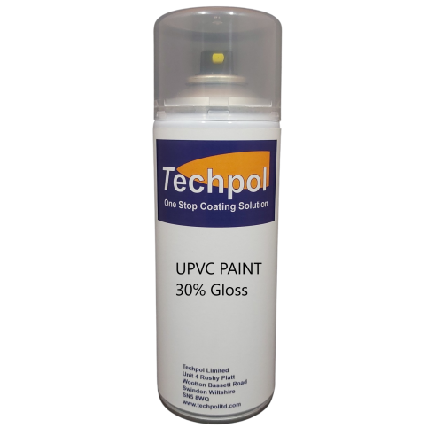 uPVC PVC Spray Paint Aerosol For Doors and Windows - All Popular Colours Satin / 30% Finish 400ML