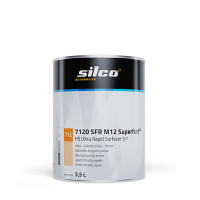 Silco M12 SFR Superfast Ultra Fast Drying Primer Surfacer White 3.5L